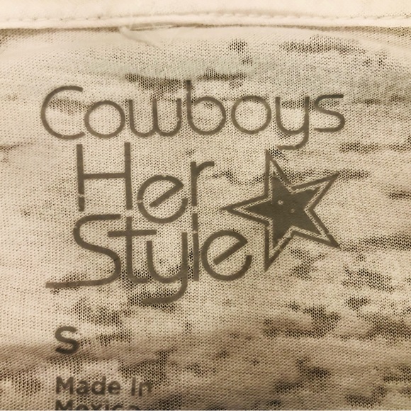 Women’s Dallas Cowboys sheer team t-shirt, size S - Picture 4 of 4